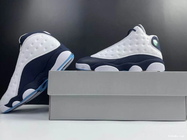 414571-144 Powder Dark Air Jordan 13 Blue 0820